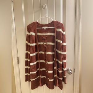 Striped Cardigan